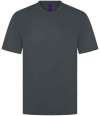 H075 Henbury Unisex Coolplus® Wicking Piqué T-Shirt Charcoal colour image